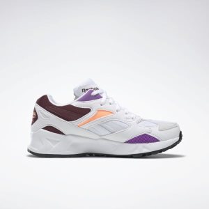 Reebok Aztrek 96 Turnschuhe Kinder - Weiß/Bordeaux - DE 968-PHU